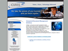 Tablet Screenshot of cims-inc.net